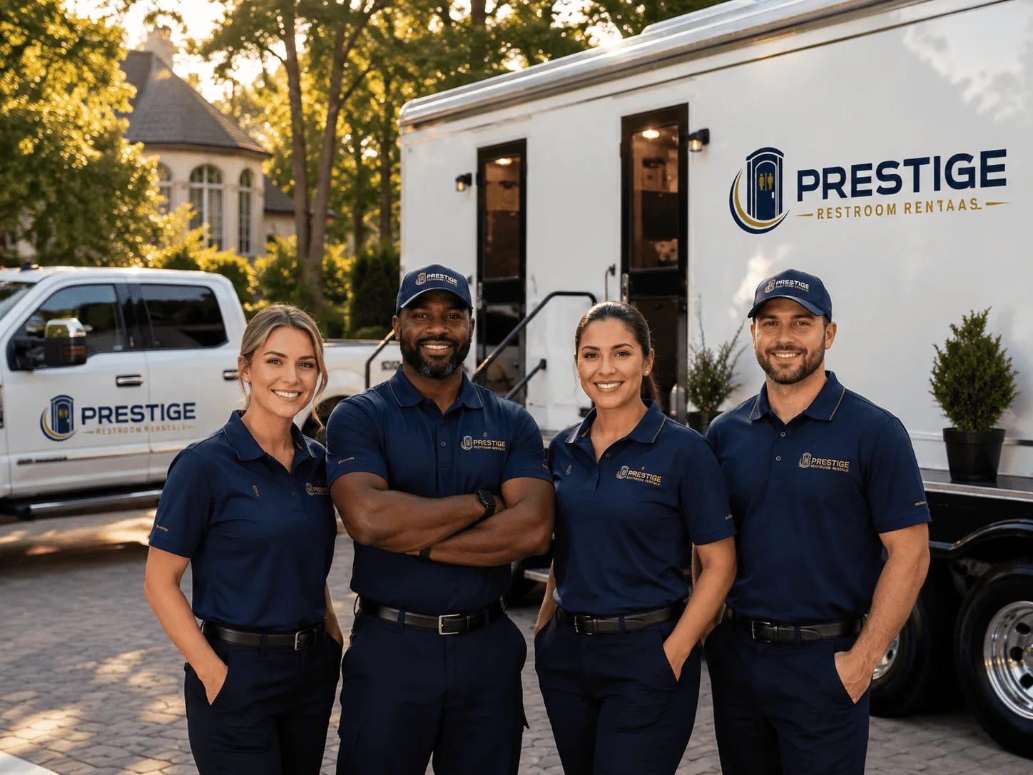 Trusted Luxury Portable Restrooms company in Breda, IA